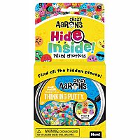 Crazy Aaron's Thinking Putty Hide Inside Mixed Emotions Made in the USA
