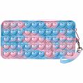 Pink and Blue Fidgety Heart Popper Pencil Case