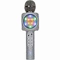 Sing-Along Bling Bluetooth Karaoke Microphone - Silver