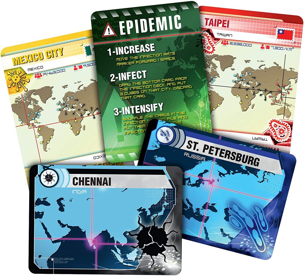 Pandemic Board Game Building Blocks