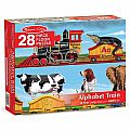 Alphabet Train Floor Puzzle 28pc