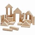 40 Unit Blocks - Natural