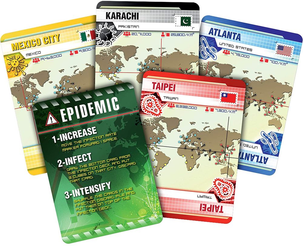 Pandemic Board Game Building Blocks