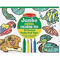 Jumbo Coloring Pad - Animal