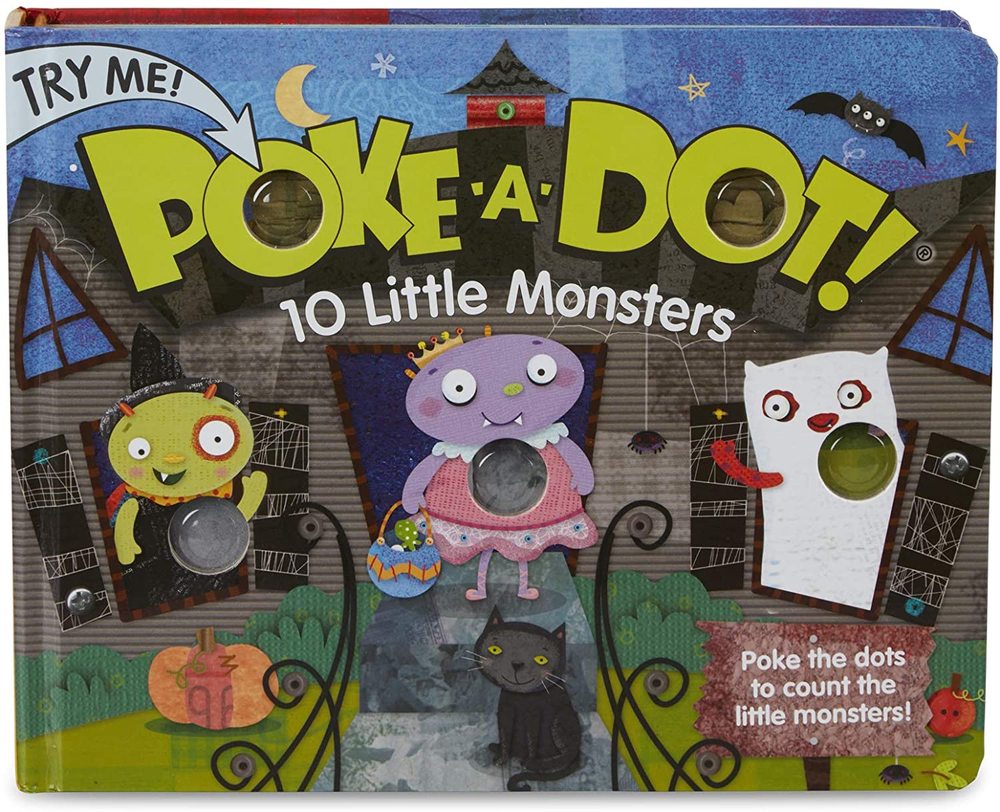 Poke A Dot Book 10 Little Monsters - Building Blocks