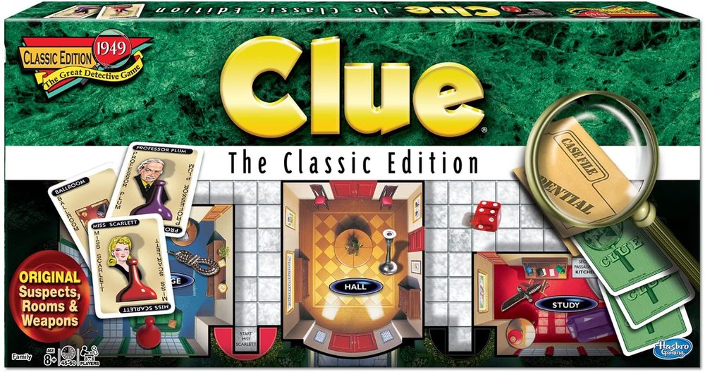 Clue Classic Edition Building Blocks