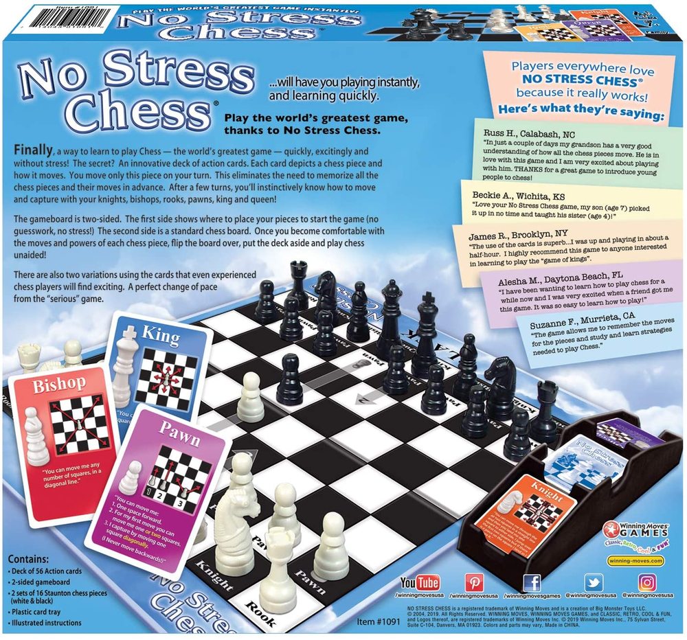 No Stress Chess Game – The Red Balloon Toy Store