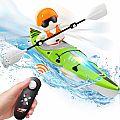 Remote Control Kayak Racer Boat for Ages 5+