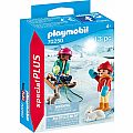 Playmobil Children with Sleigh