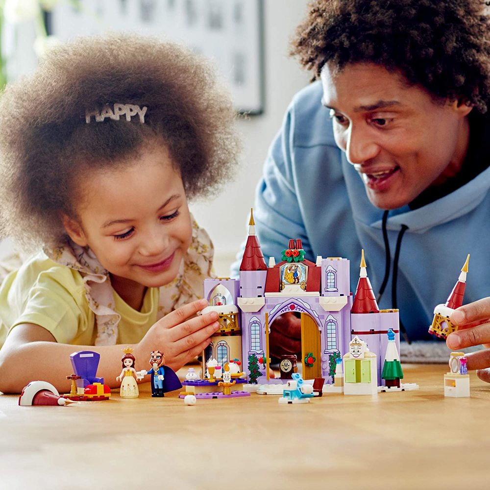 LEGO 43180 Belle s Castle Winter Celebration Building Blocks