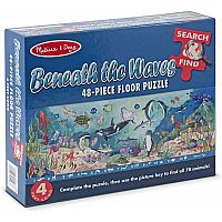 Search & Find Beneath the Waves Floor 48pc Puzzle