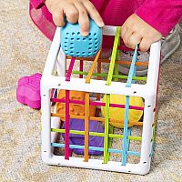 Fat Brain Toys Inny Bin Shape Sorter Learning Toy Ages 10 months +