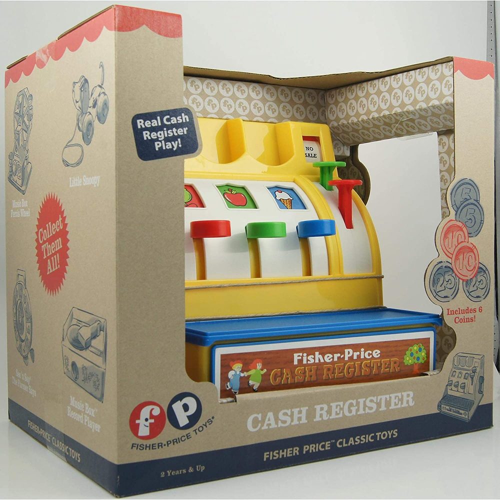 Fisher Price Cash Register Building Blocks
