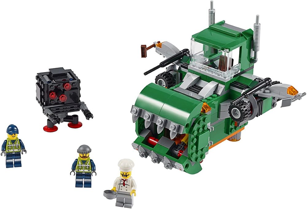 Lego movie garbage truck online