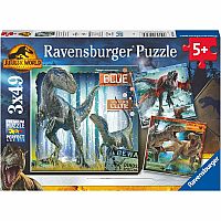 Jurassic World: Dominion (3 x 49 pc Puzzles)