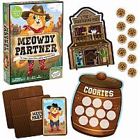 Meowdy Partner Cowboy Cat Cooperative Board Game