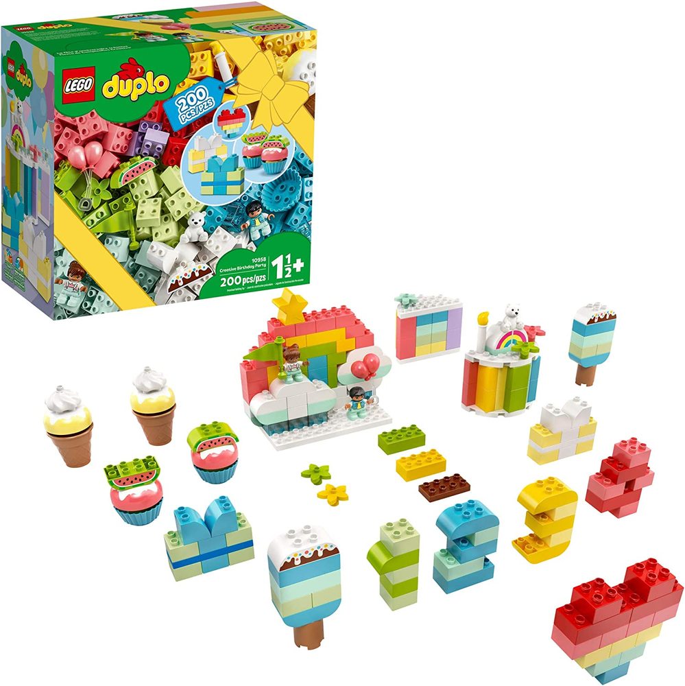 LEGO 10958 DUPLO Classic Creative Birthday Party Building Blocks