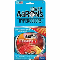 Crazy Aaron's Thinking Putty Fire Storm