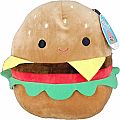 Squishmallow Carl the Burger 8" RARE Kellytoy Super Soft