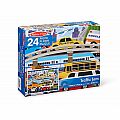 Traffic Jam Floor Puzzle 24pc