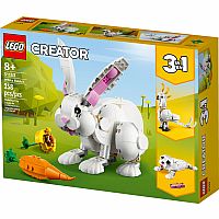 31133 LEGO Creator 3 in1 White Rabbit Building Toy Set