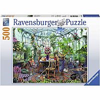 Greenhouse Mornings Puzzle 500pcs