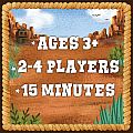 Meowdy Partner Cowboy Cat Cooperative Board Game