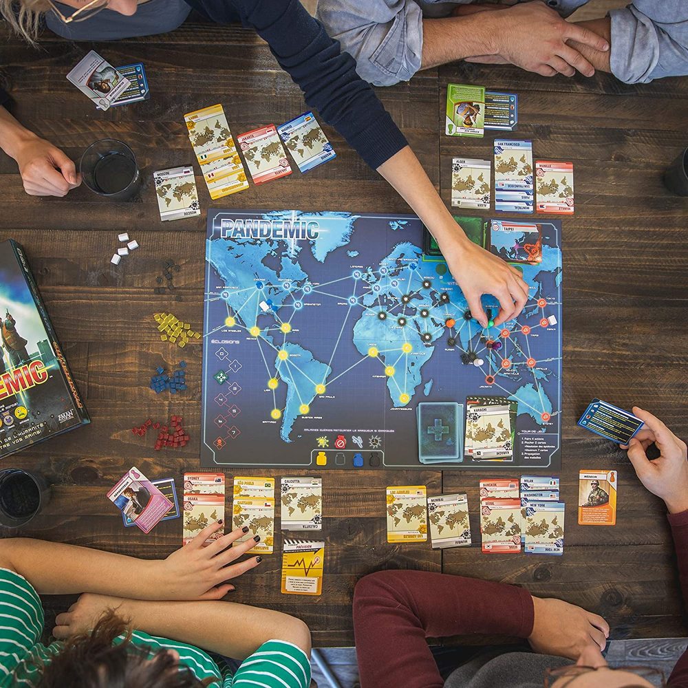 Pandemic Board Game Building Blocks