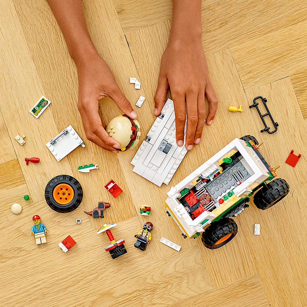 Monster burger online truck lego