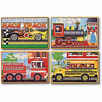 Vehicles Puzzles in a Box