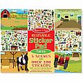 Reusable Sticker Pad - Farm