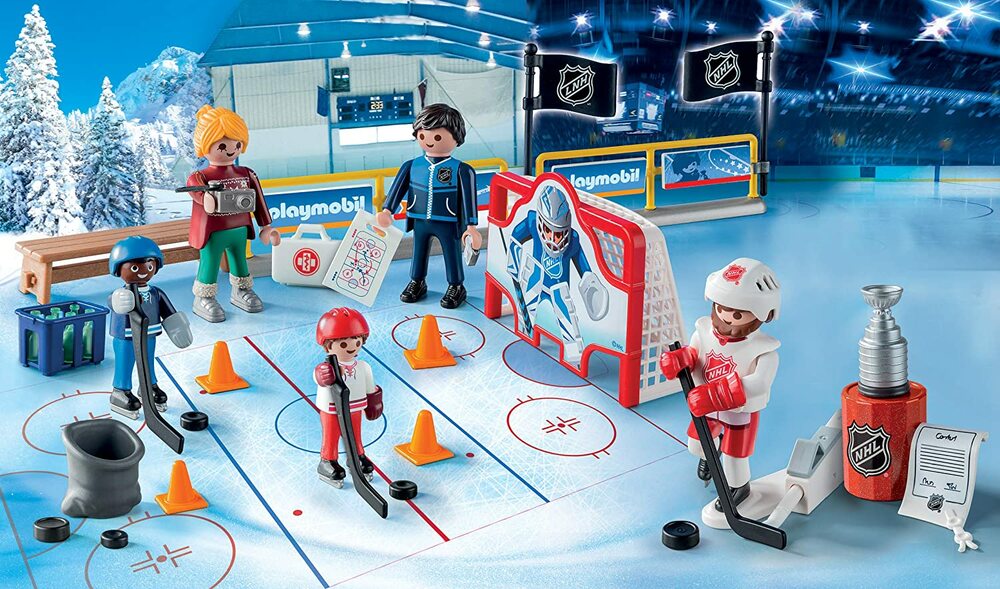 9294 Advent Calendar Playmobil NHL Hockey Building Blocks