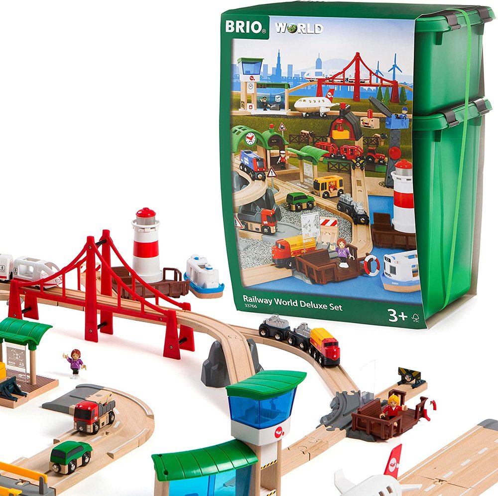 Railway world shop deluxe set
