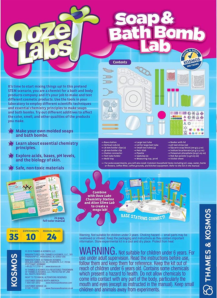 Soap & Bath Bomb STEM Making Kit - Science Kit