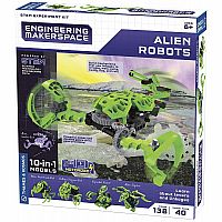 Engineering Makerspace Alien Robots