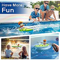 Remote Control Kayak Racer Boat for Ages 5+