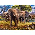 Elephant Family Puzzle 500pcs