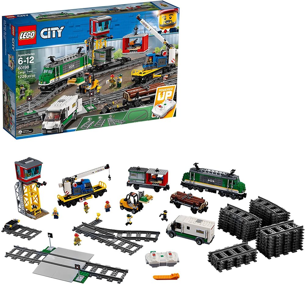 LEGO 60198 Cargo Train RC - Building