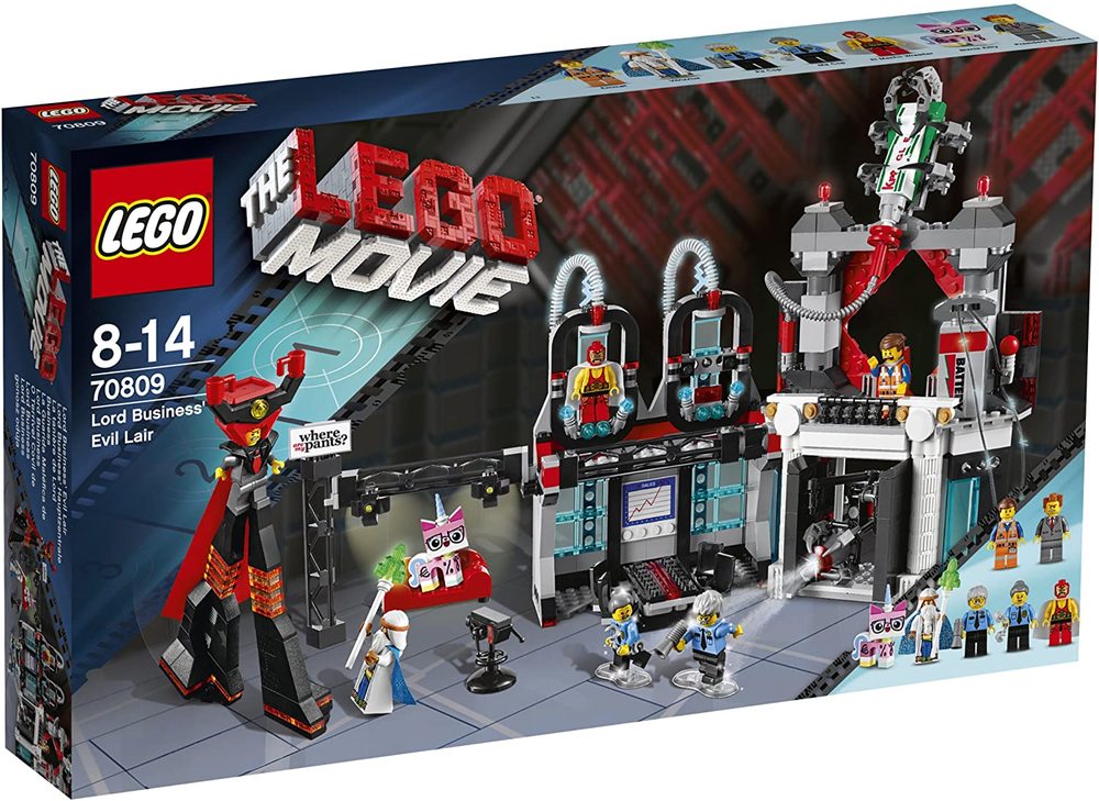 70809 Retired Lego Movie Lord Business Evil Lair Ages 8 14