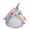 Squishmallow Nivena the Narwhal Backpack 12" RARE Kellytoy