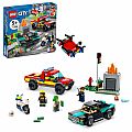 LEGO City Fire Rescue and Police Chase