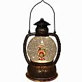 10.25 inch Lighted Glitter Lanterns