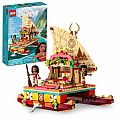 43210 LEGO Disney Moana's Wayfinding Boat Building Toy Set