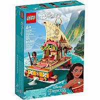 43210 LEGO Disney Moana's Wayfinding Boat Building Toy Set