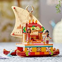 43210 LEGO Disney Moana's Wayfinding Boat Building Toy Set