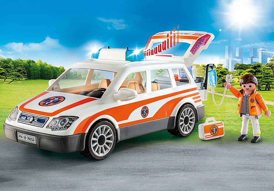 Playmobil Bundle Rescue Vehicles Building Blocks