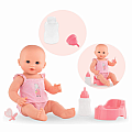 Corolle Drink and Wet Bath Baby with Bottle and Potty
