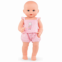 Corolle Drink and Wet Bath Baby with Bottle and Potty 