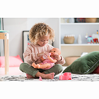 Corolle Drink and Wet Bath Baby with Bottle and Potty 