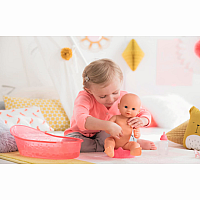Corolle Drink and Wet Bath Baby with Bottle and Potty 